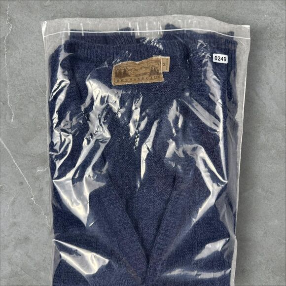 Vintage Shenandoah Knit Sweater Vest Button Front V Neck - M - Picture 6 of 6